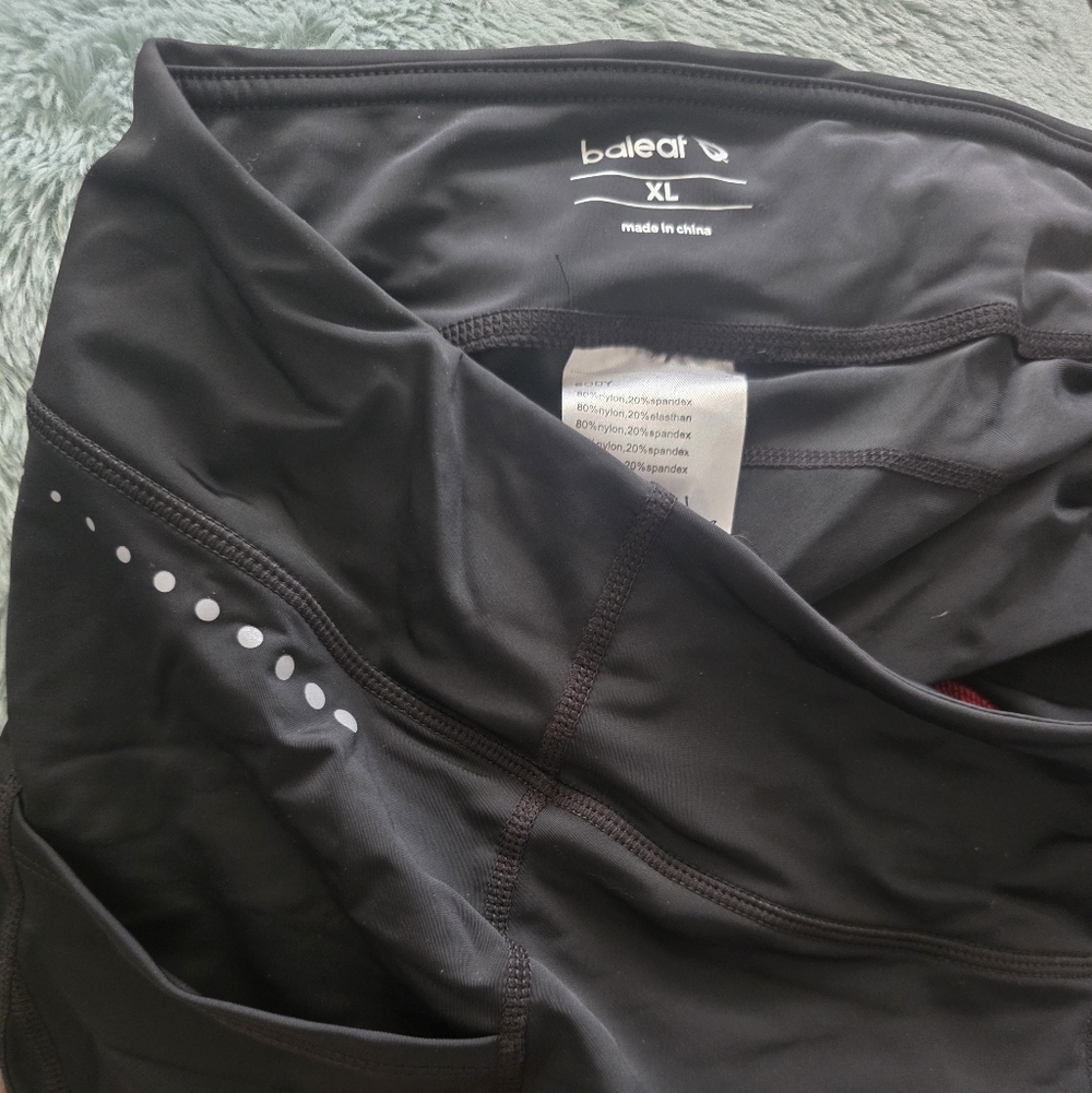 Baleaf Black Padded Cycling Shorts